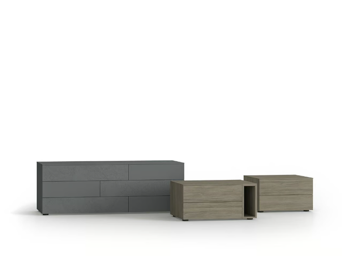 DICIOTTO RANGE - Modular sectional wooden chest of drawers _ Santalucia Mobili